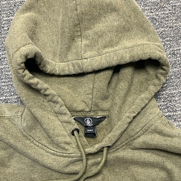 Volcom Green Hoodie size small - Picture 3 of 4
